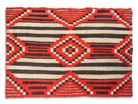 A Third Phase Chief Blanket Design Rug 41 x 60 inches. — FIRST QUARTER 20TH CENTURY