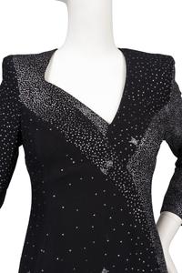 Christian Lacroix Star Embellished Evening Dress, 1998