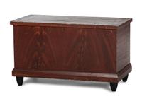 A Federal Grain-Painted Pine Blanket Chest