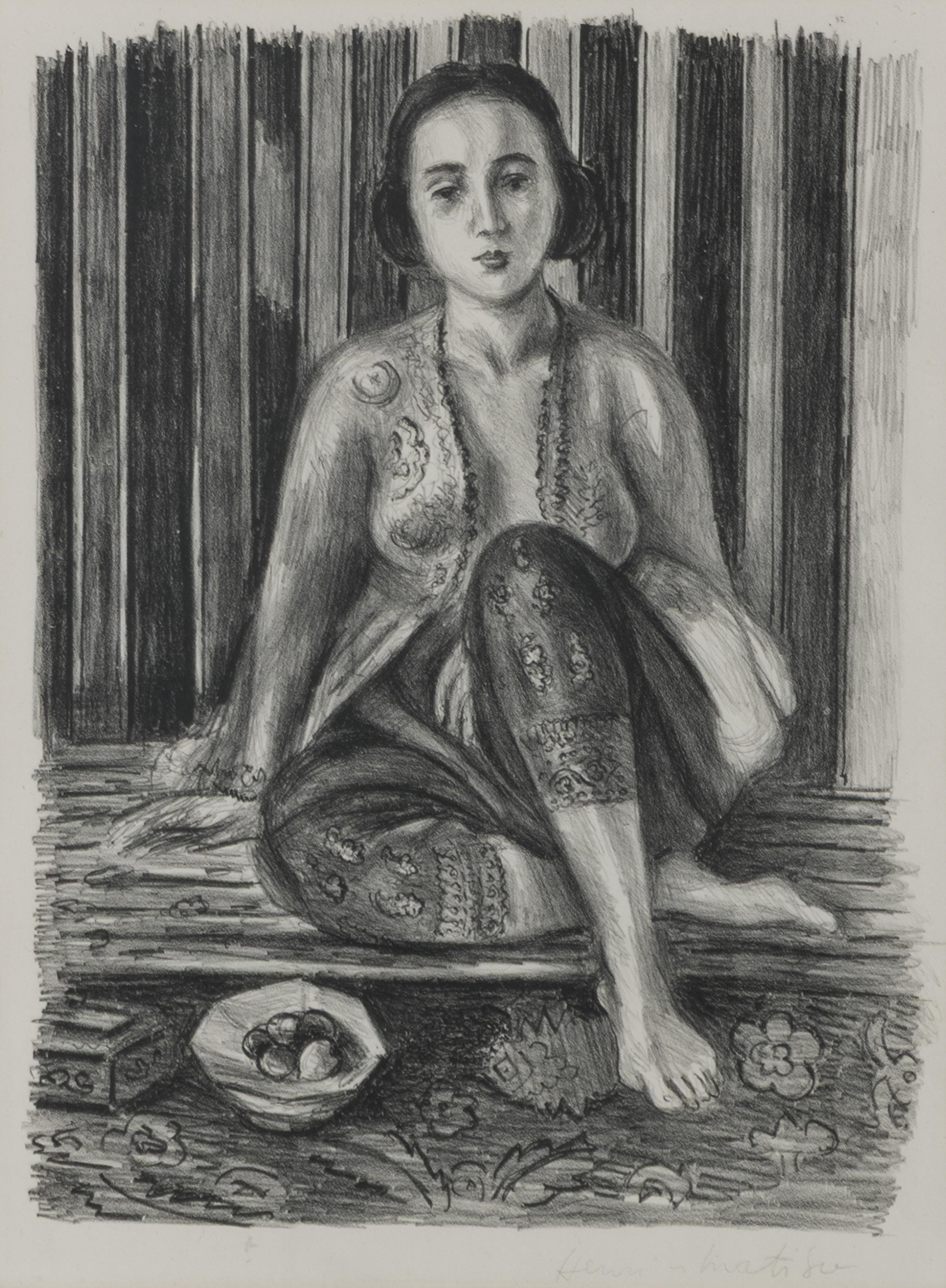 Henri Matisse (French, 1869-1954) — Odalisque à la coupe de fruits , 1925