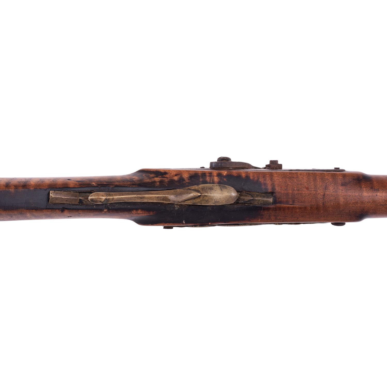 Period Restocked and Percussion Altered Trade Gun by Robert Wheeler