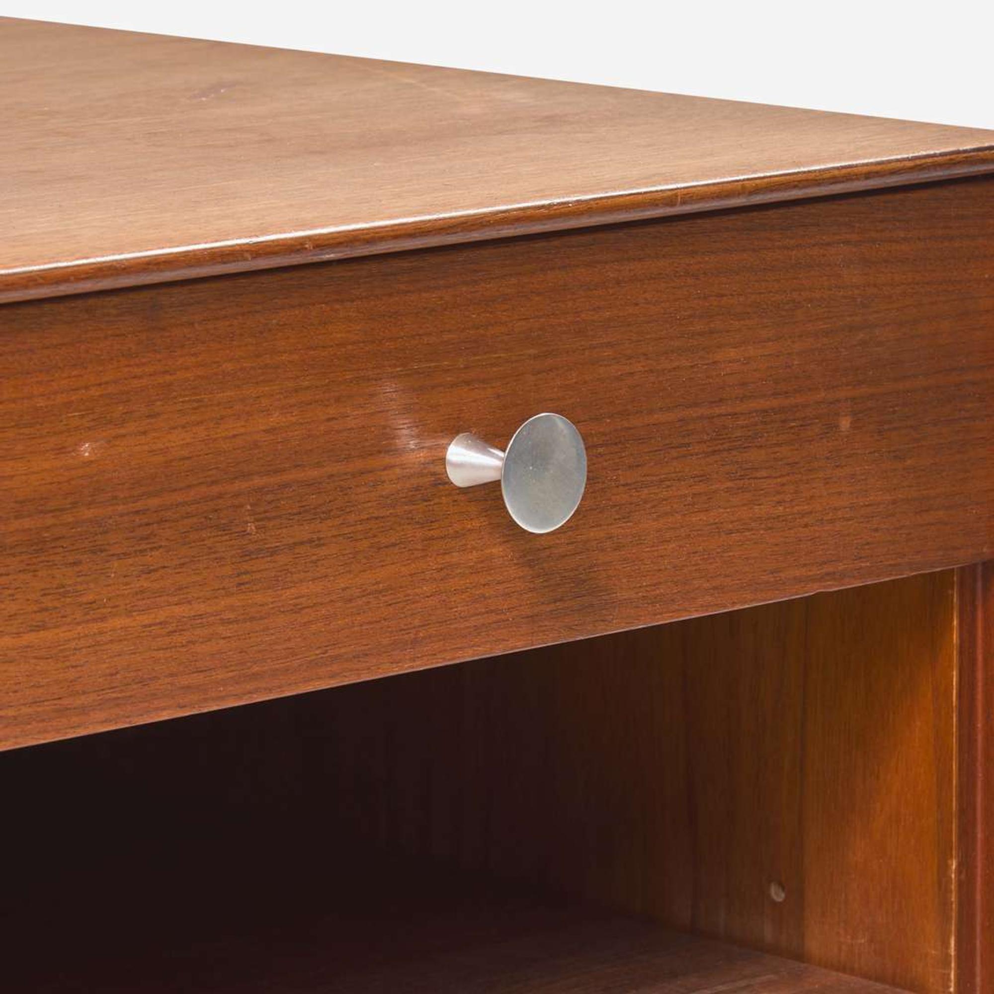 George Nelson (American, 1908-1986) Pair of Thin Edge Nightstands, Herman Miller, USA, circa 1950s