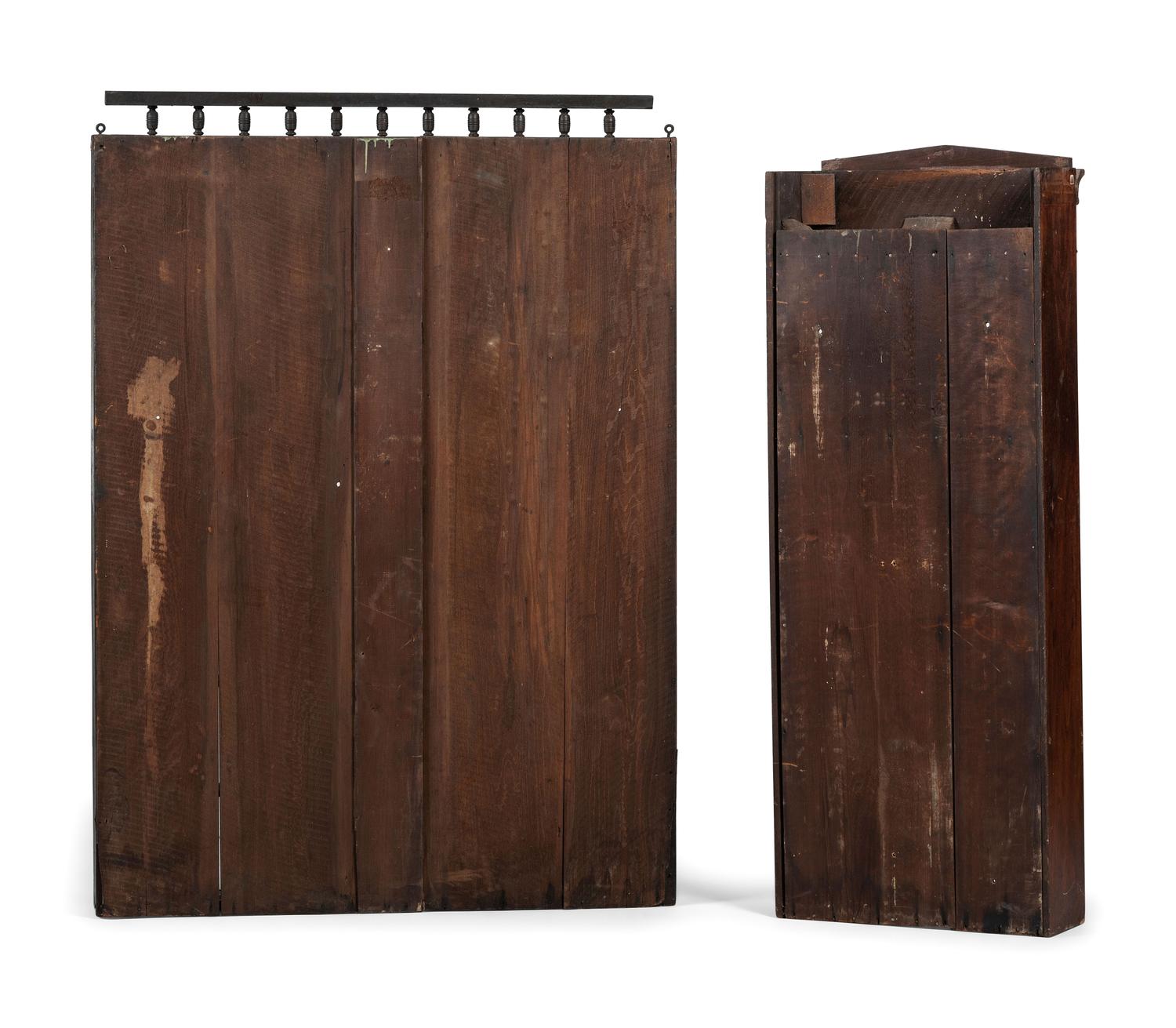 Two Hanging Shaving Mug Racks