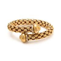YELLOW GOLD CUFF BRACELET