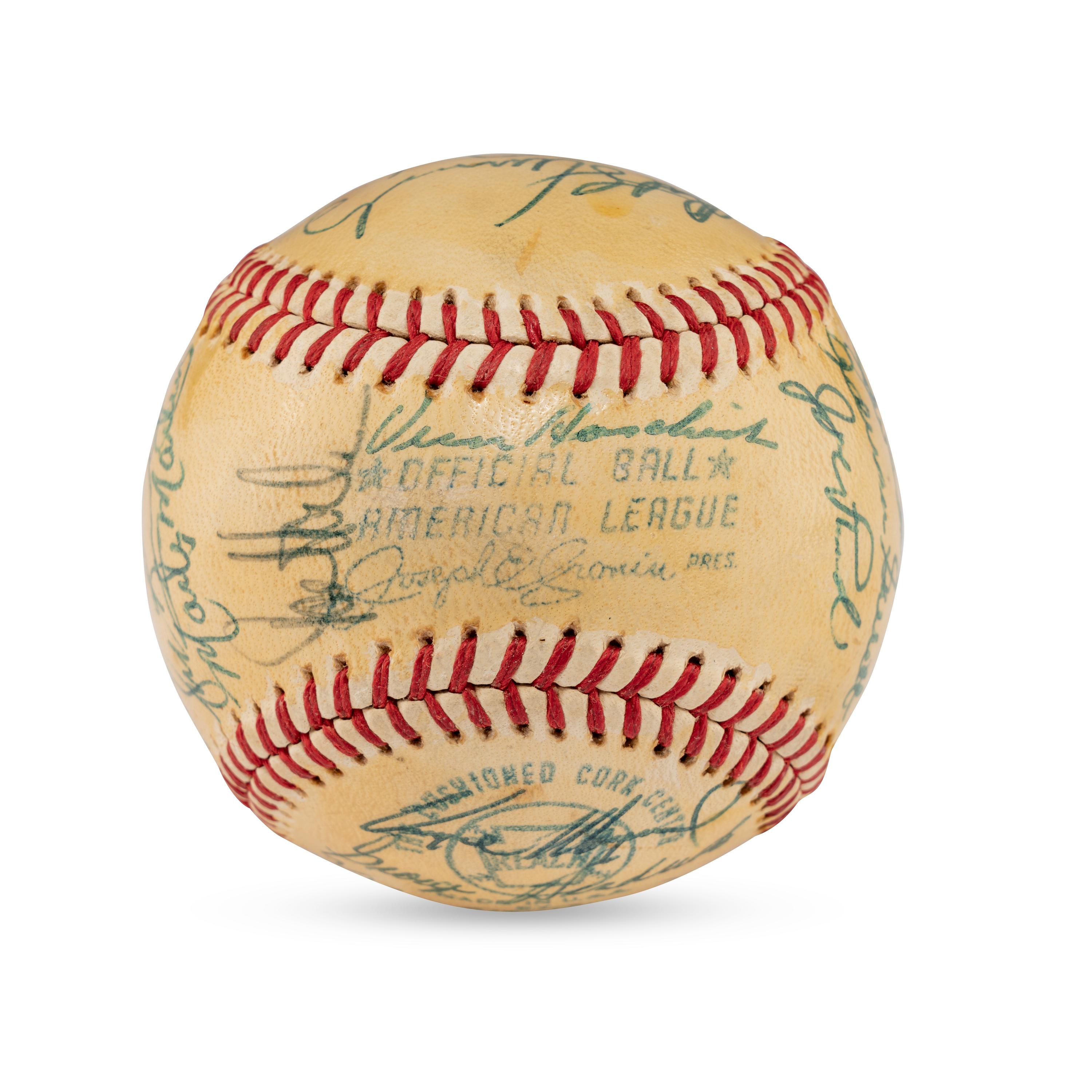 A 1972 World Series Champions Oakland Athletics Team Signed Autograph Baseball (Beckett Authentication Services Letter of Authenticity)