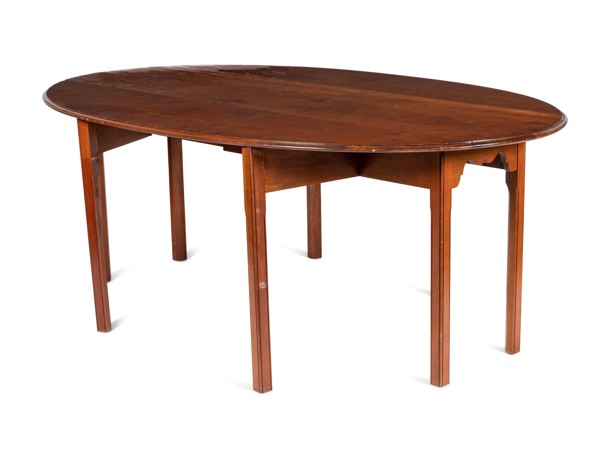 A George III Style Mahogany Wake Table