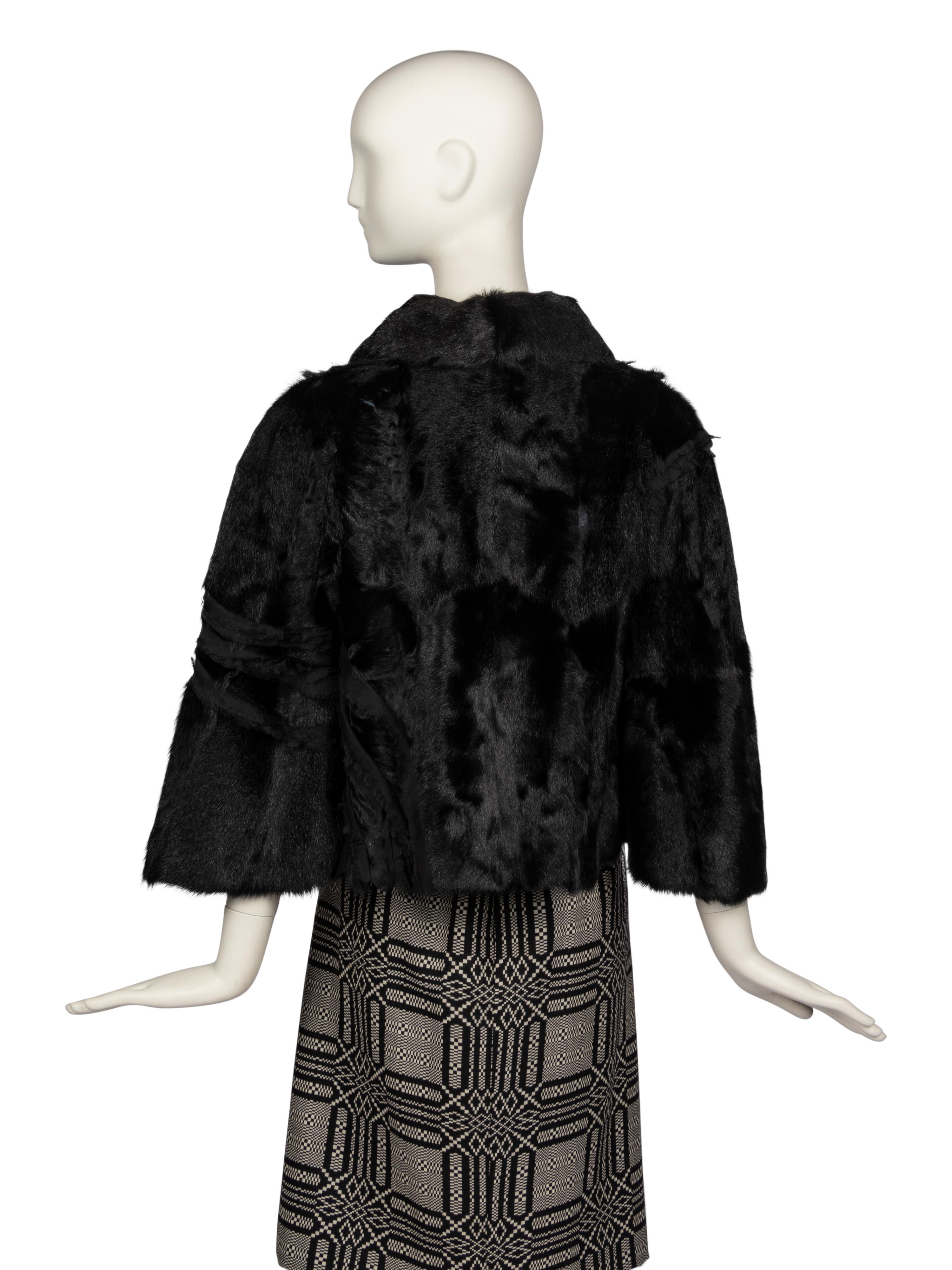 Alberta Ferretti Jacket and Christian Dior Scarf