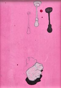Weak Eyes / Soft Hair , 2000 (two works)