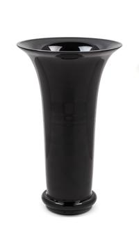 A Black Cenedese Base Height 12 1/2 inches. — CIRCA 1970'S