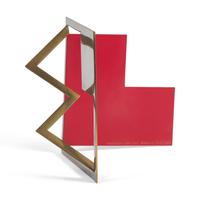 Fletcher Benton (American, 1931-2019) — Folded Square M, 1988