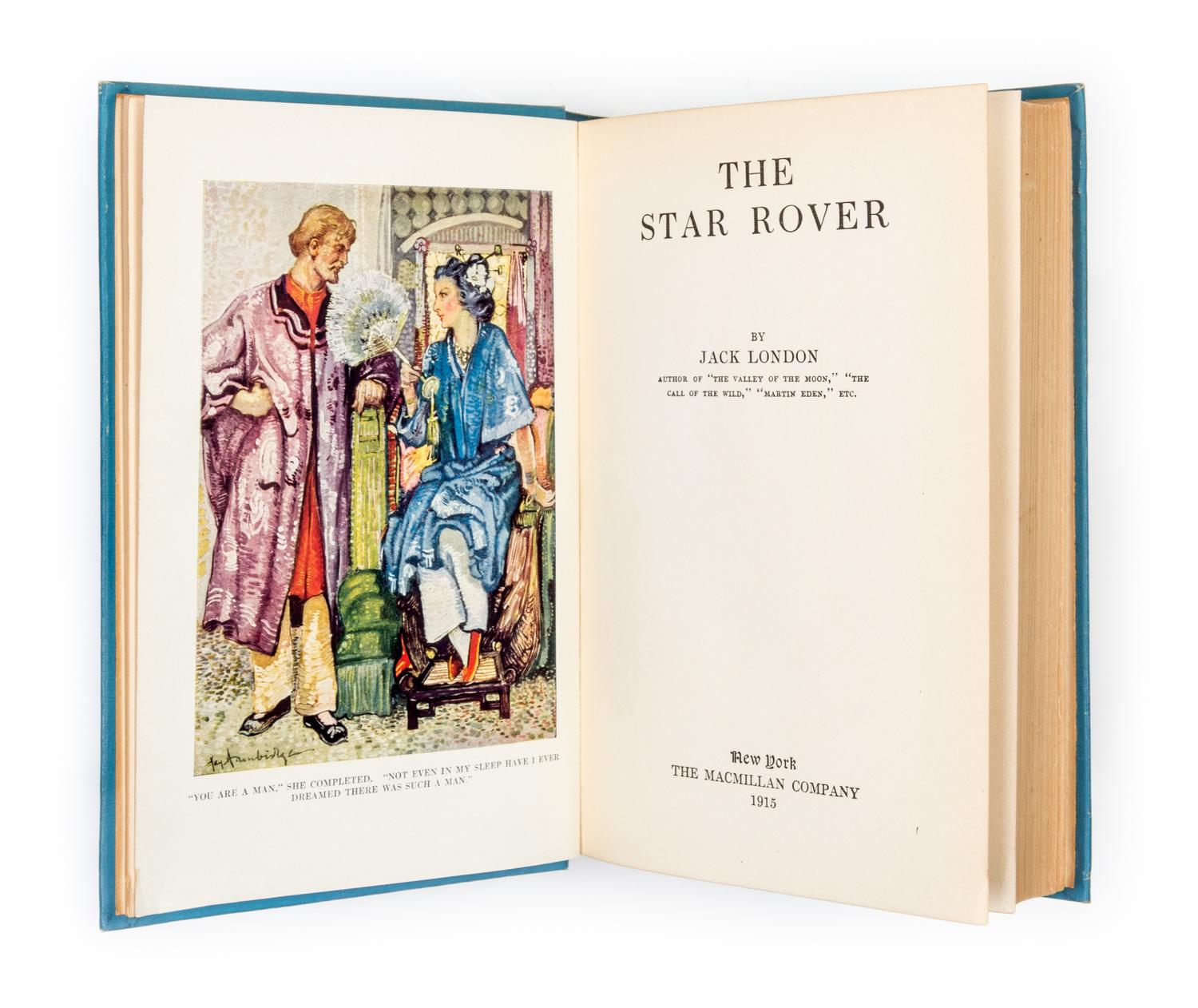 LONDON, JACK. The Star Rover. New York, 1915.