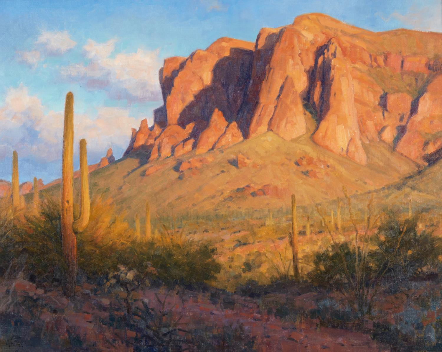 Sunset on Superstition Mountain , 1996