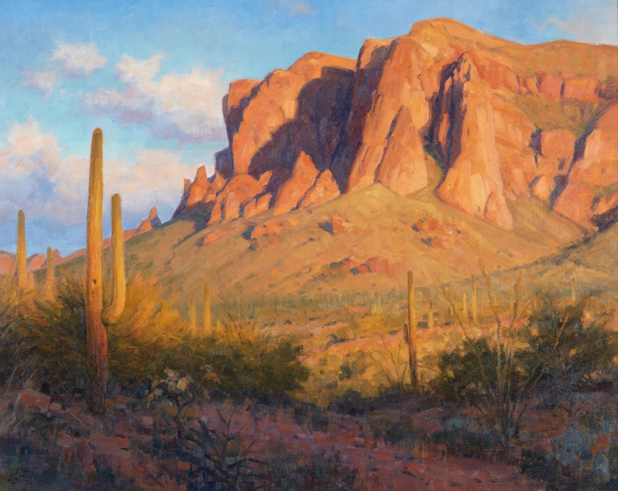 Sunset on Superstition Mountain , 1996