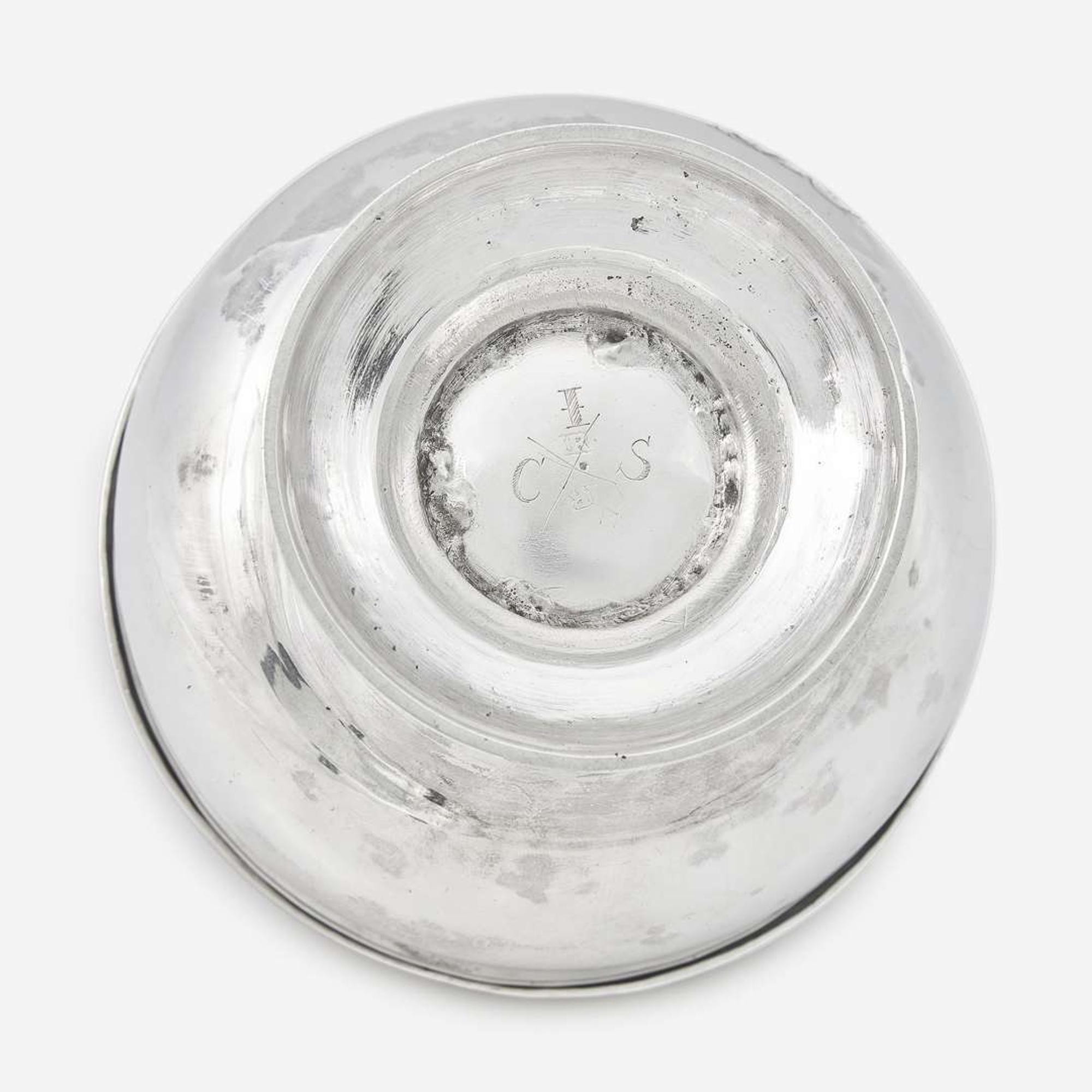 A silver footed sugar bowl and cover Joseph Richardson, Sr. (1711-1784), Philadelphia, PA, circa 1760