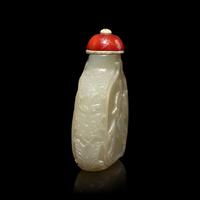 Nine Chinese Snuff Bottles, 19th-Early 20th Century — 晚清-民國 各式鼻烟壺一組九只