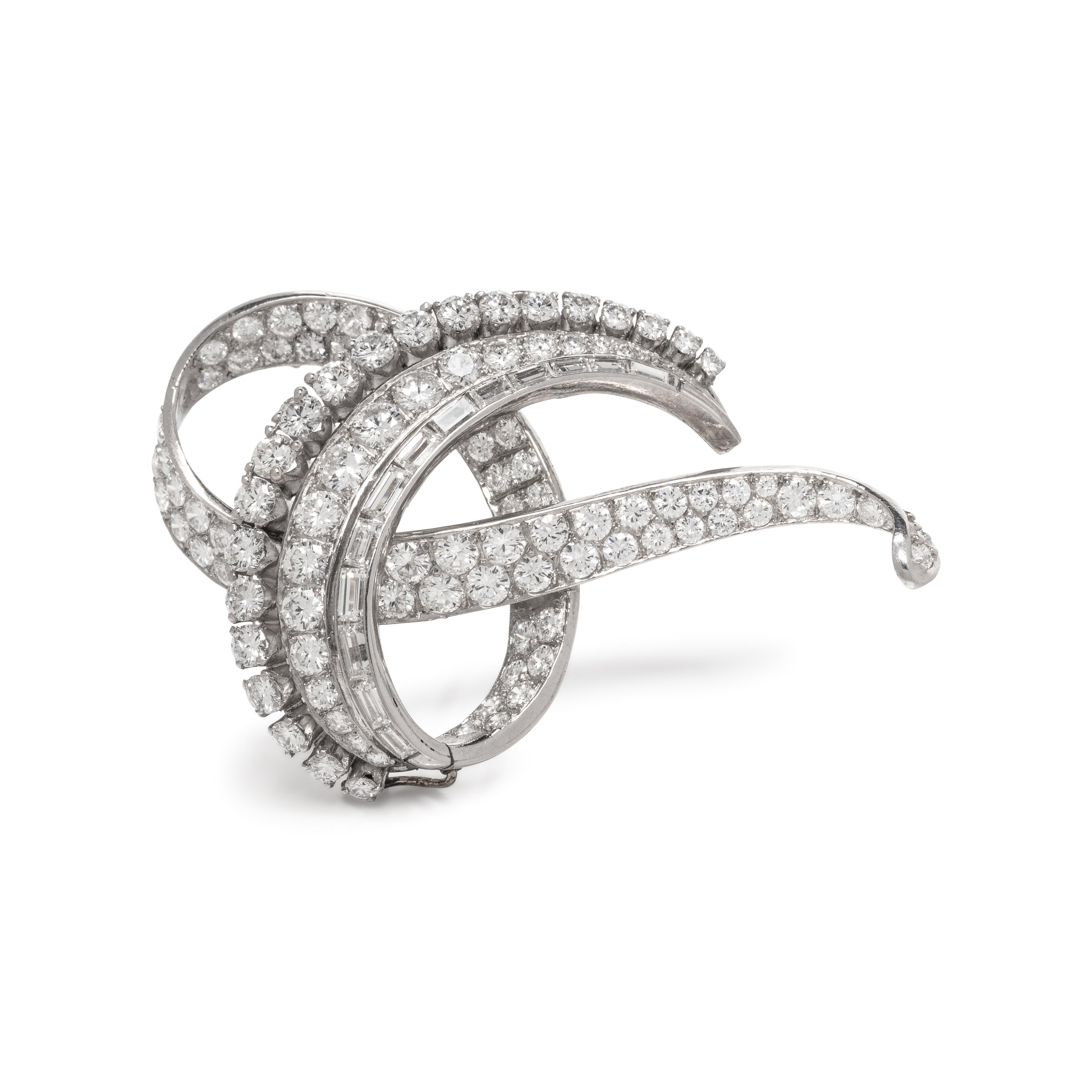 DIAMOND BROOCH