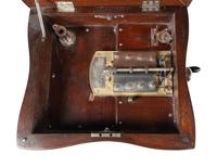 A Reginaphone Combination 12 Inch Disc Music Box and Phonograph