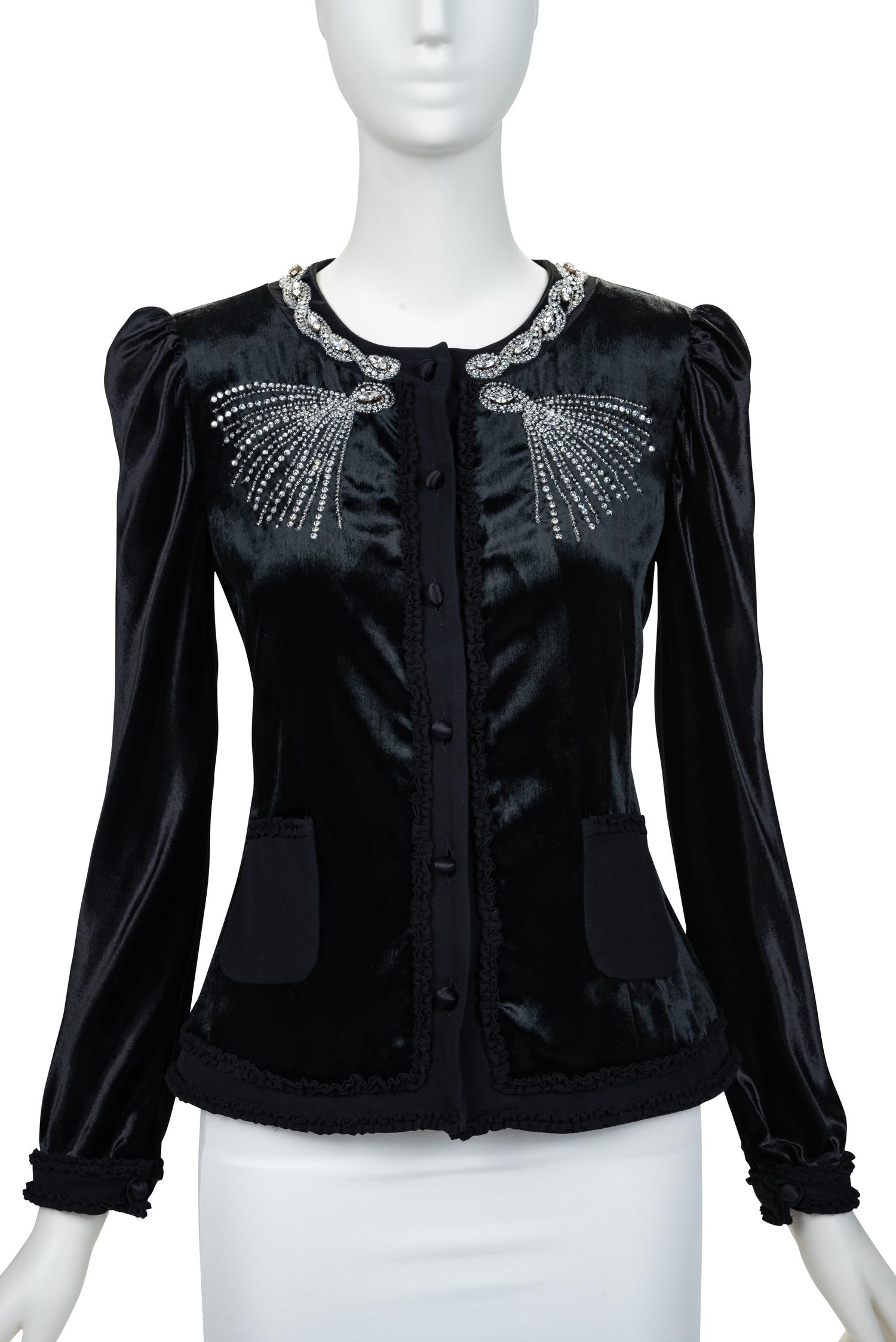 Two Embellished Jackets: One Ungaro, One Oscar de la Renta, 2000-20s