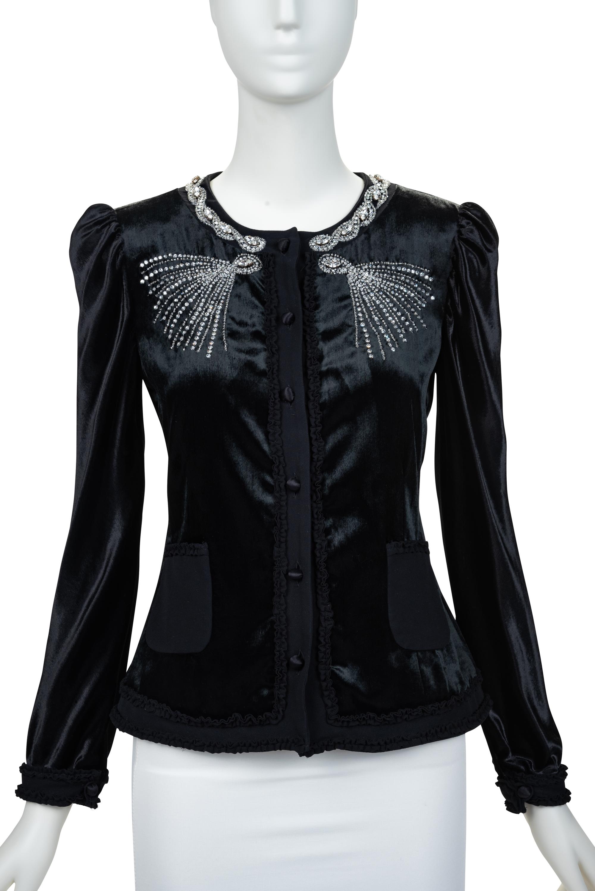Two Embellished Jackets: One Ungaro, One Oscar de la Renta, 2000-20s