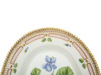 Three Royal Copenhagen Flora Danica Porcelain Table Articles