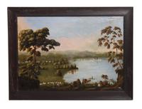Artist Unknown, (American School, 19th Century), Steamboats in a landscape