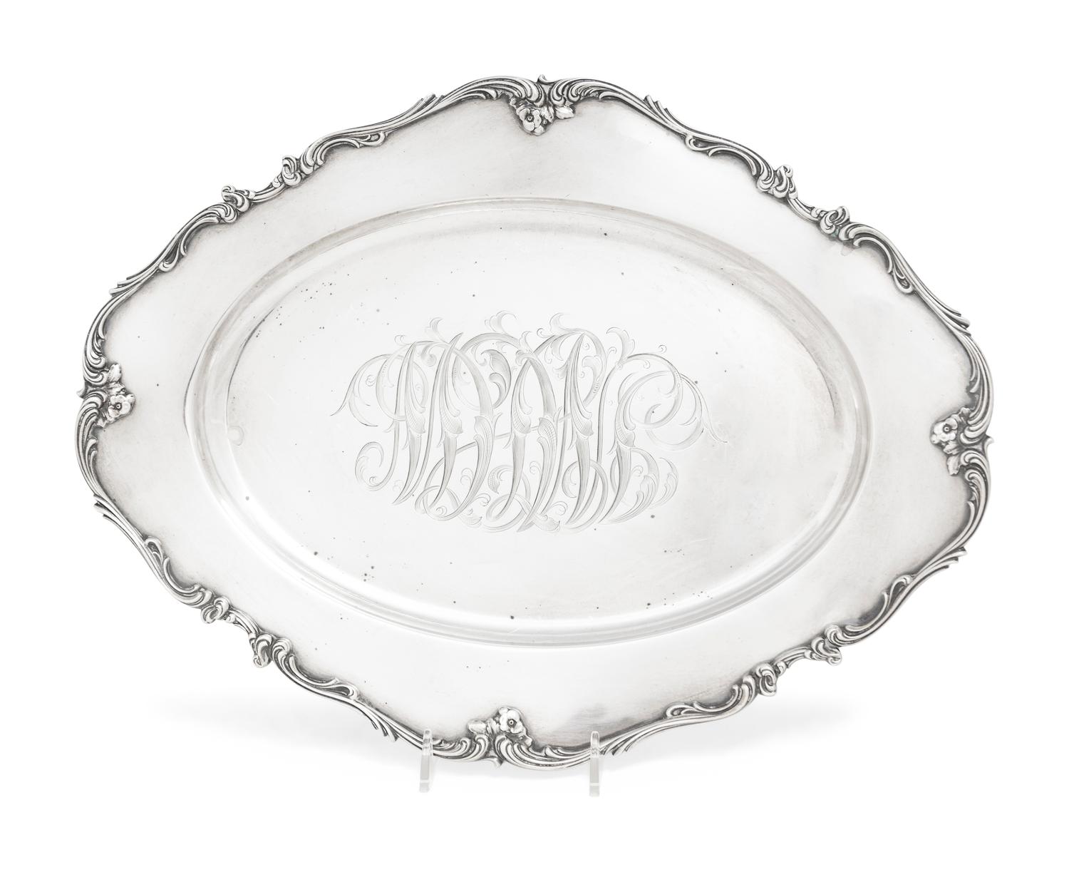 An American Silver Tureen and Underplate