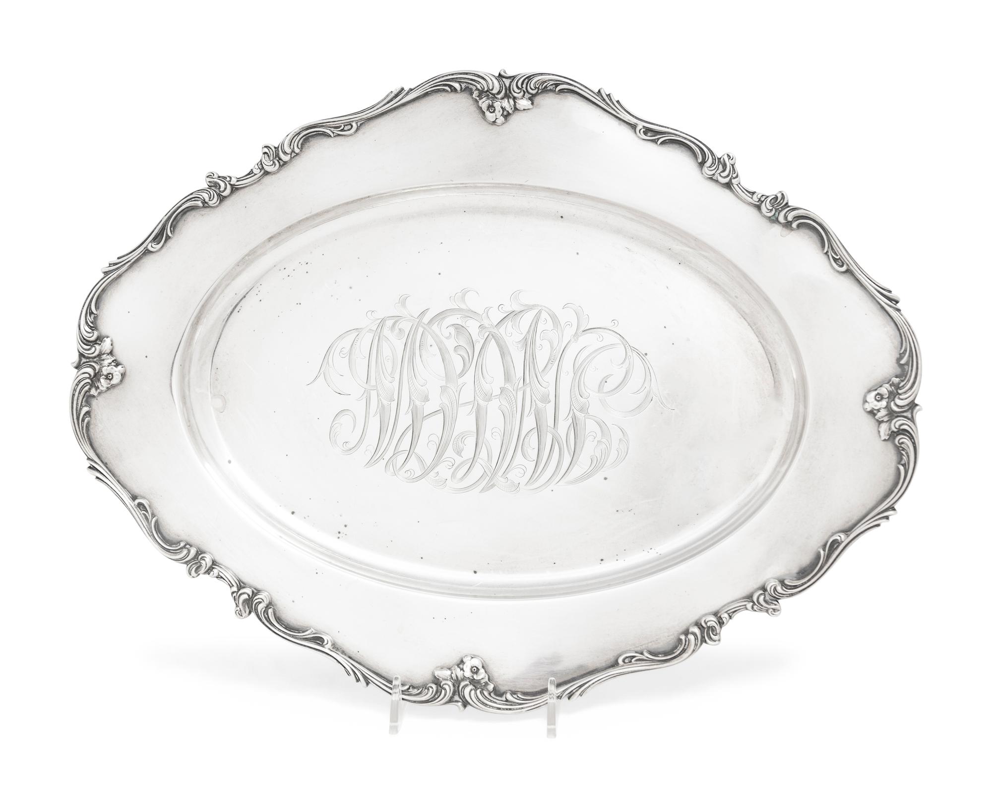 An American Silver Tureen and Underplate