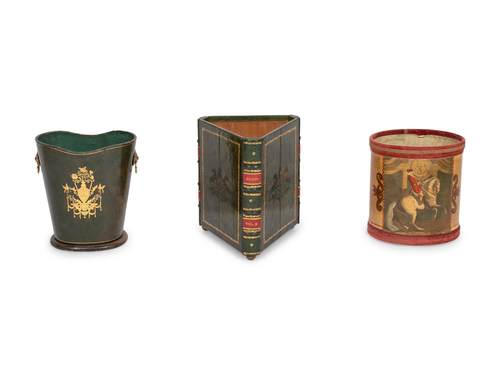 Three Waste Paper Baskets