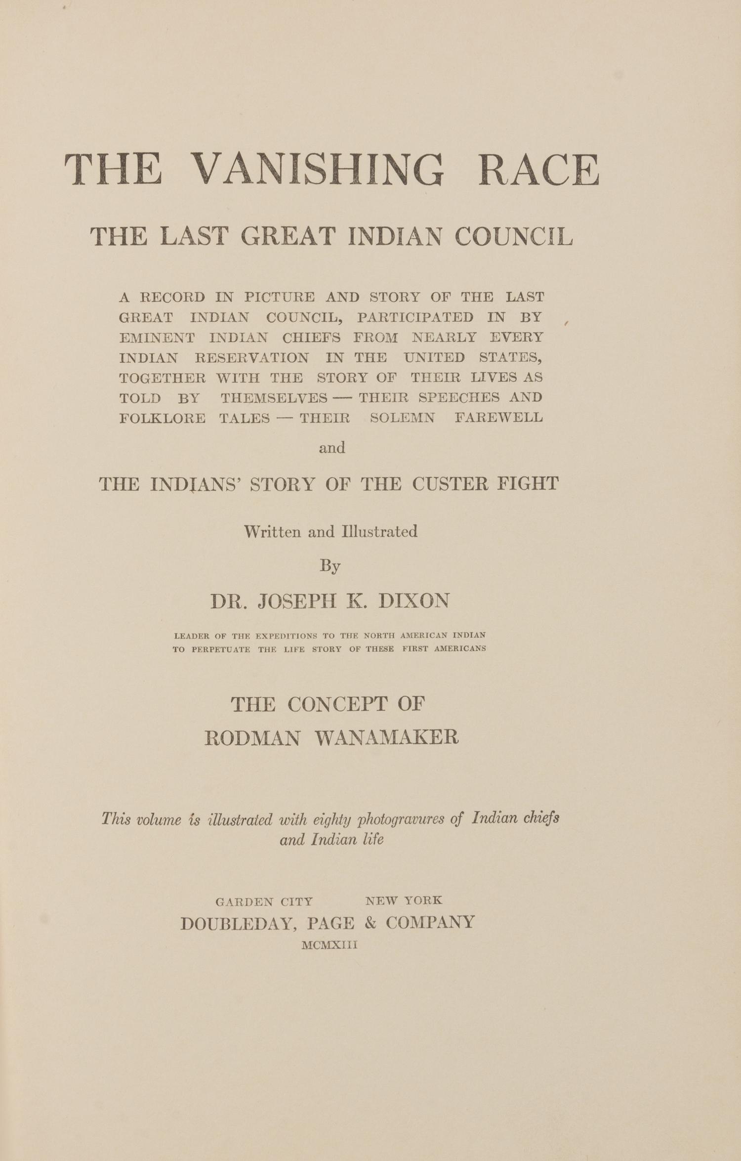 DIXON, Joseph Kossuth (1856-1926)