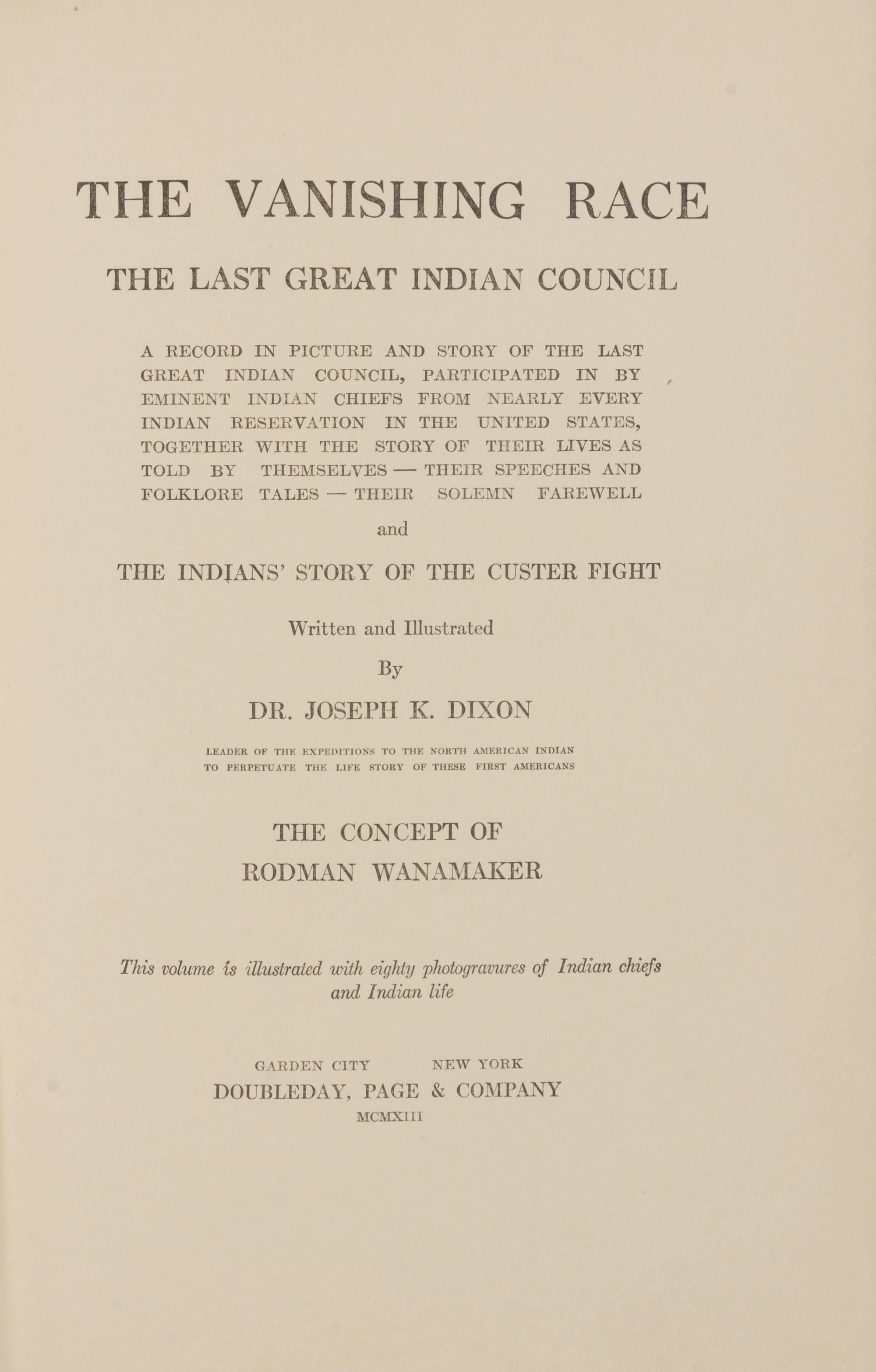 DIXON, Joseph Kossuth (1856-1926)