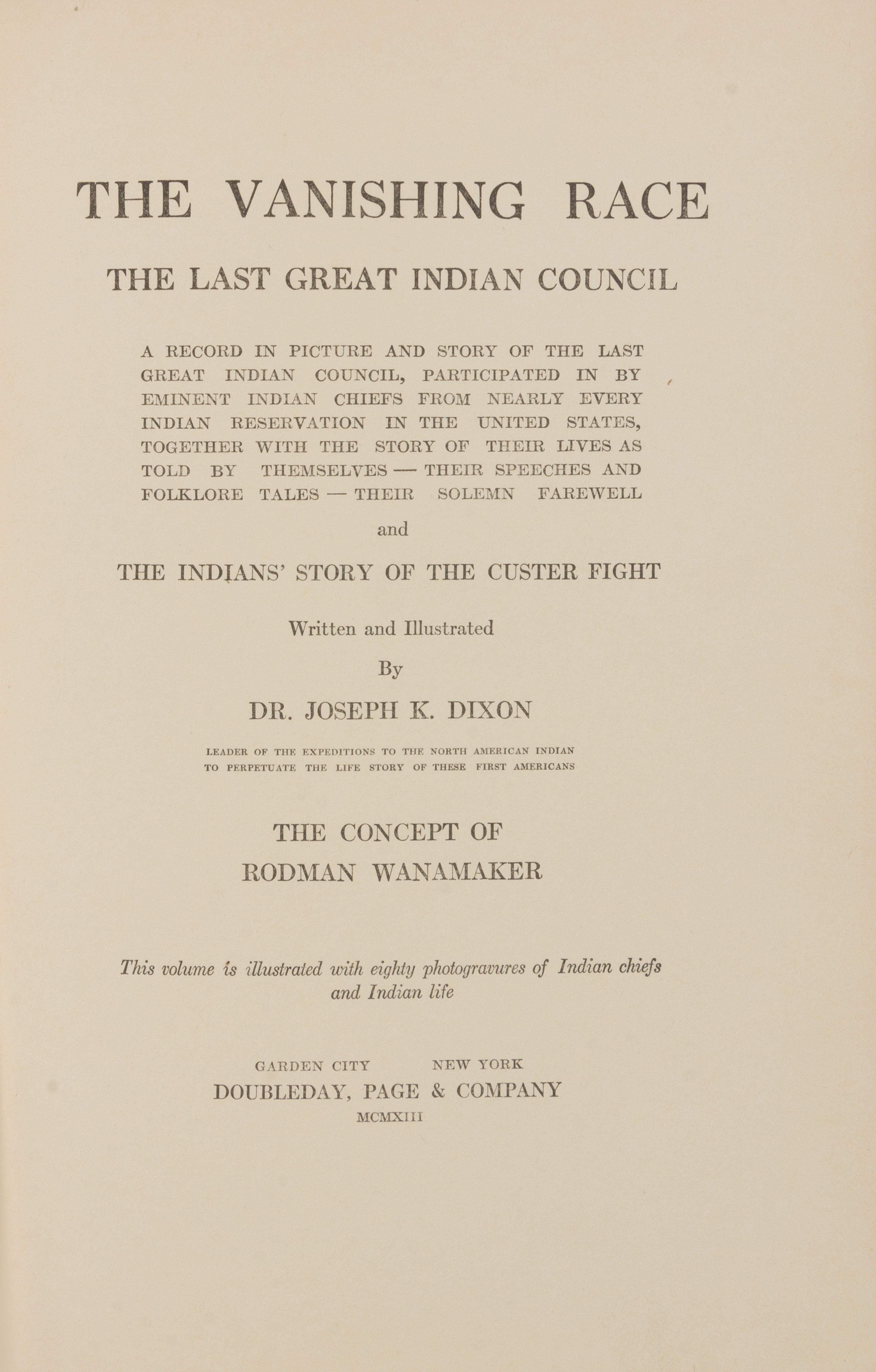 DIXON, Joseph Kossuth (1856-1926)