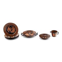 A Group of Giustiniani Redware Articles
