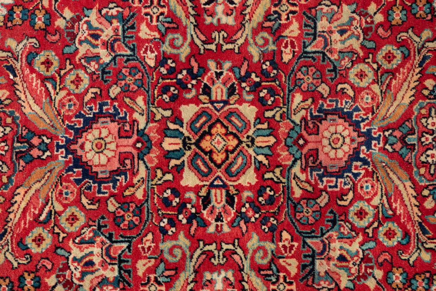A Mahal Wool Rug