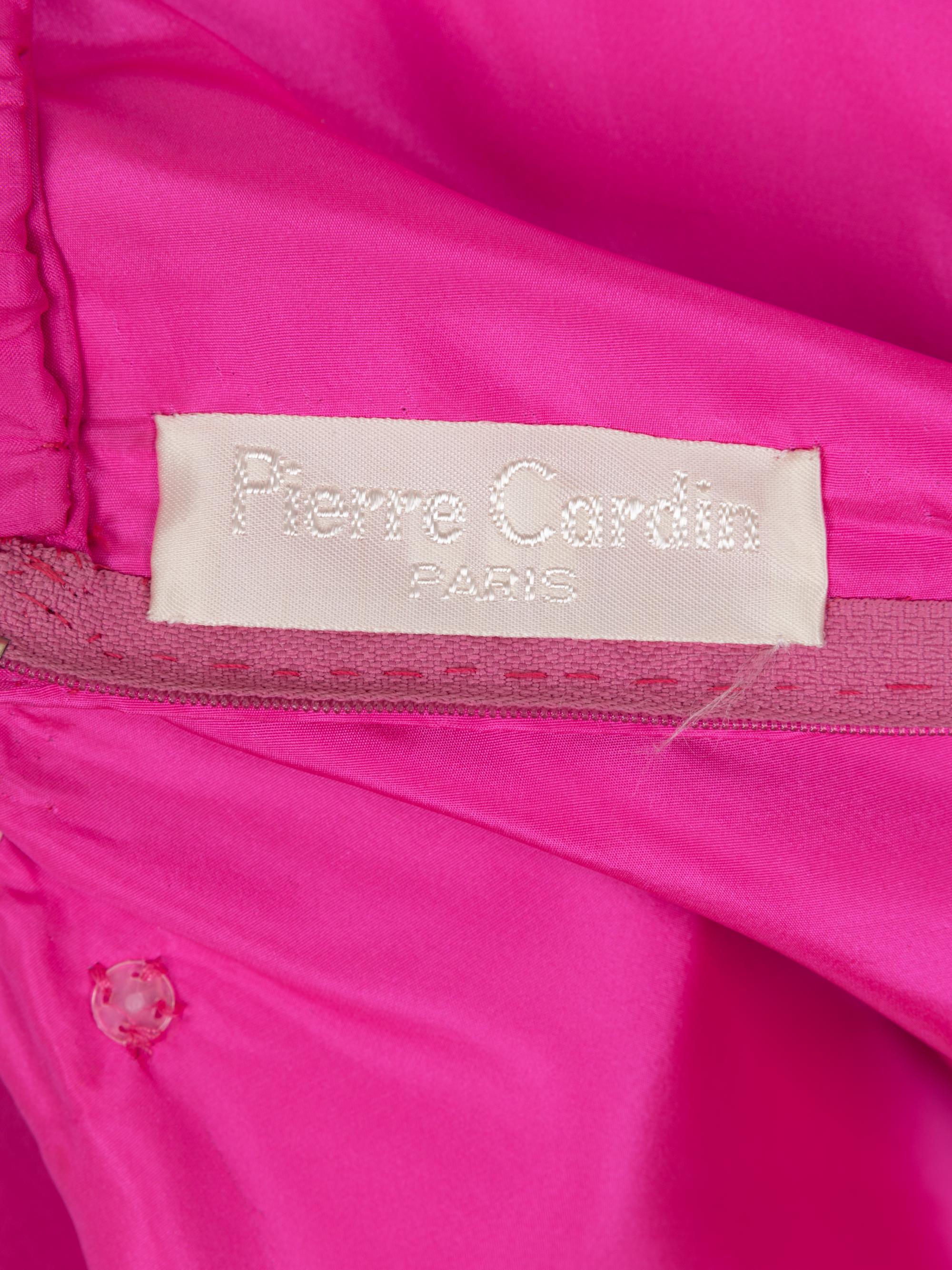 Pierre Cardin Haute Couture Halter Dress, 1990-2000s