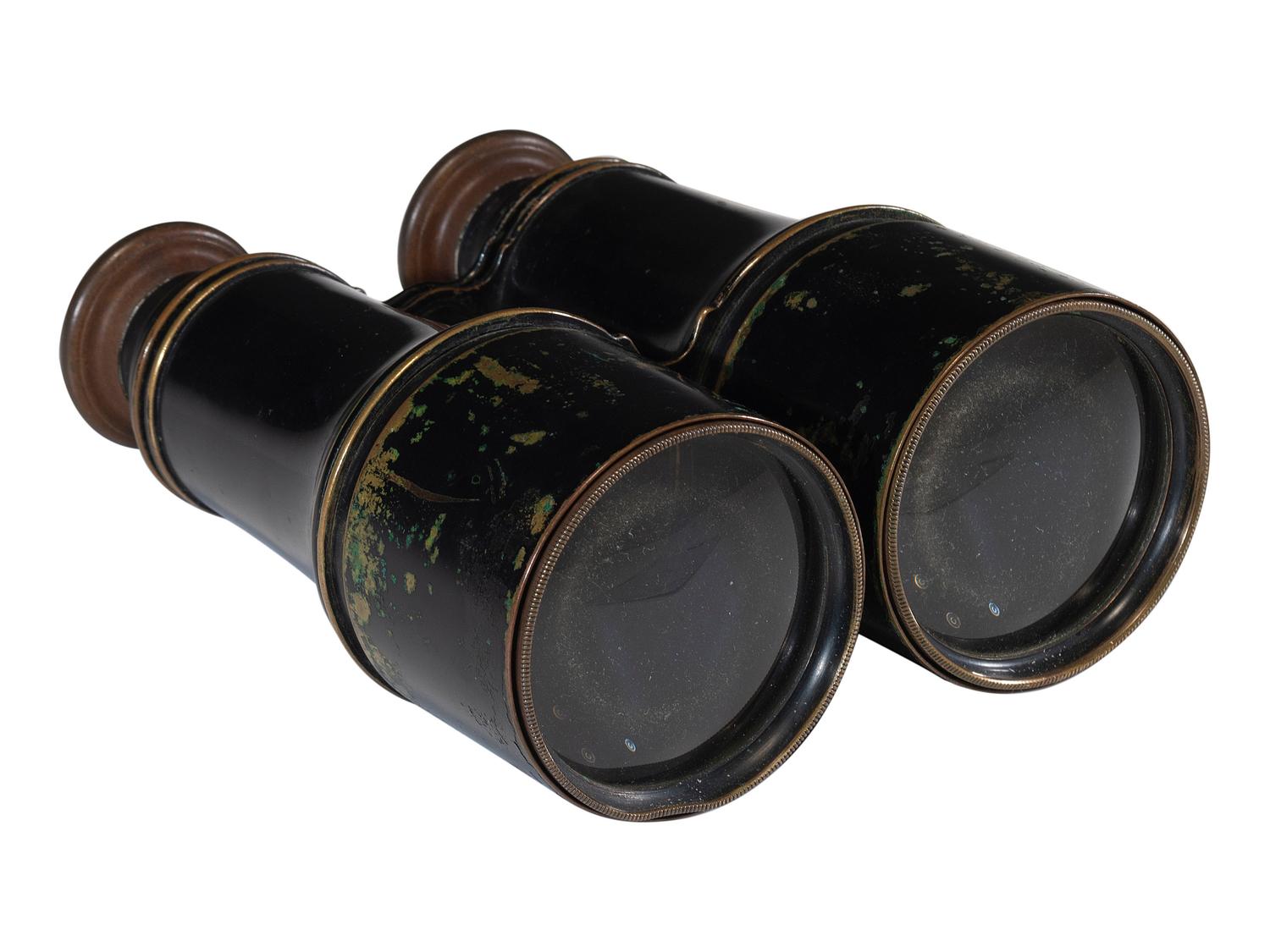 [CIVIL WAR]. Civil War-period army officer's binoculars.