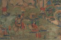 A Tibetan Thangka Depicting Saddha