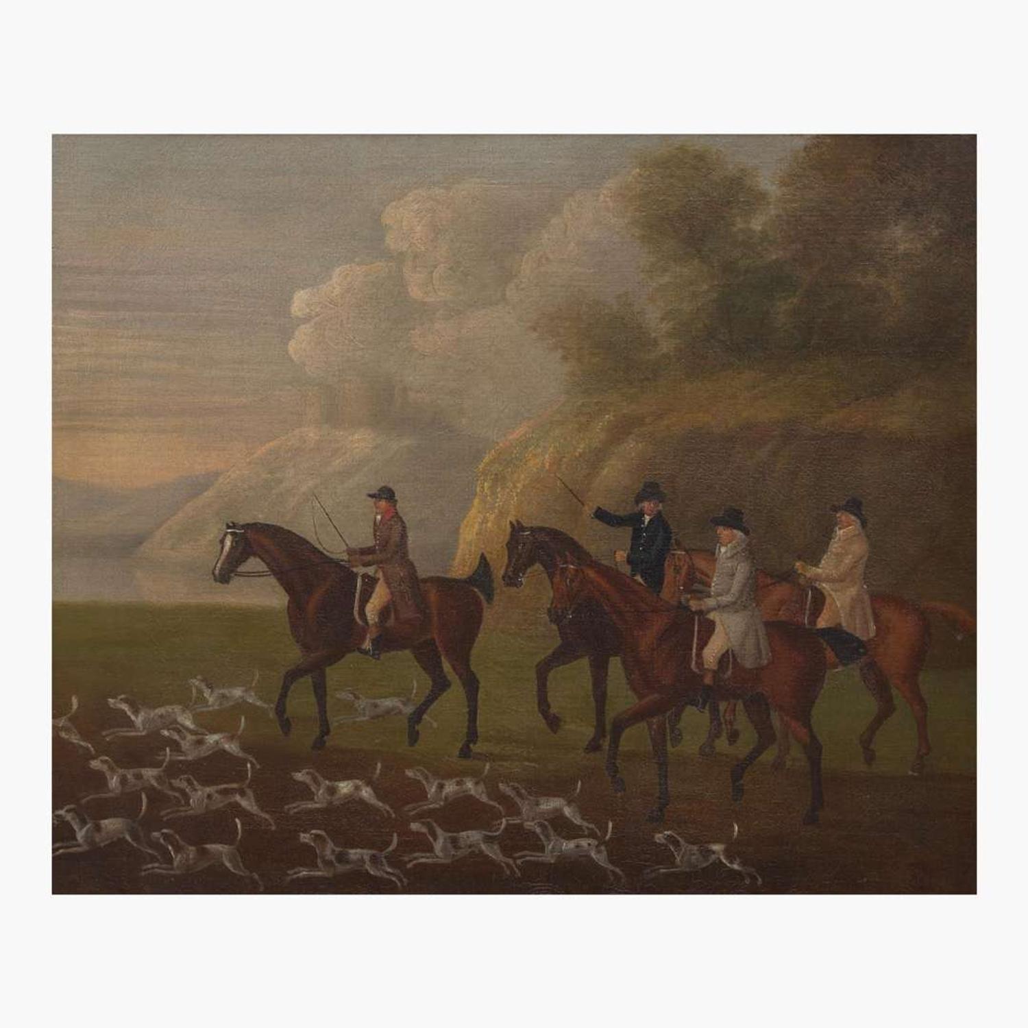 Attributed to John Nost Sartorius (British, 1759–1828) Setting Out for the Meet