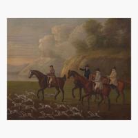 Attributed to John Nost Sartorius (British, 1759–1828) Setting Out for the Meet