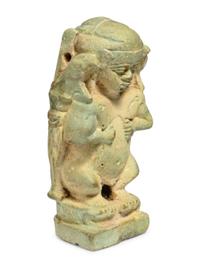 An Egyptian Faience Pataikos