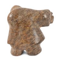 Inuit Figural Soapstone Sculpture