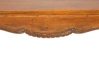 A Louis XV Provincial Style Carved Fruitwood Writing Table — 19th Century