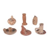 Collection of Pueblo Souvenir Pottery
