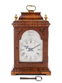 A French Mahogany Cased Mantel Clock