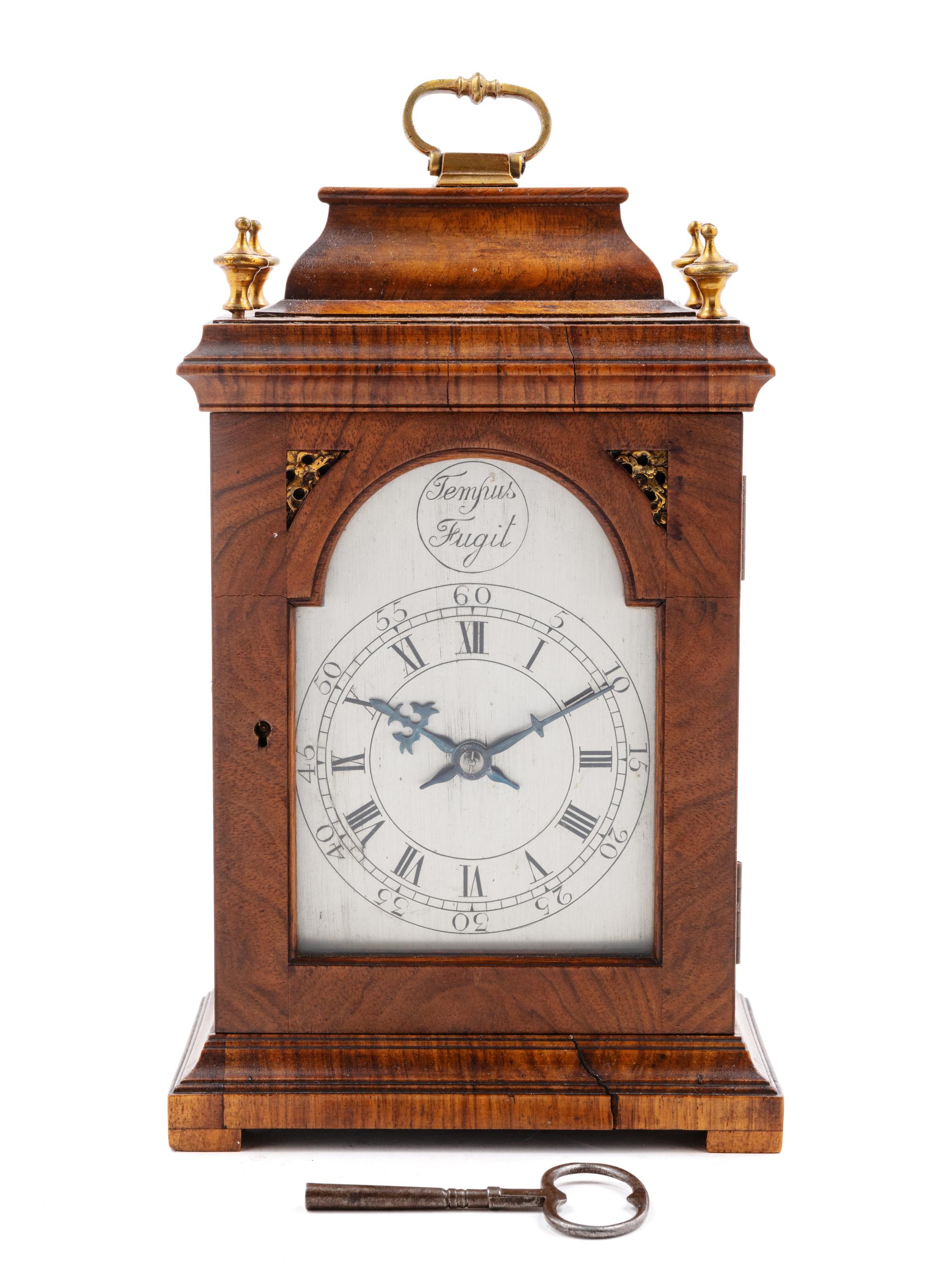 A French Mahogany Cased Mantel Clock