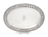 An American Silver Serving Dish