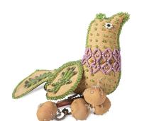 Haudenosaunee Beaded Dove Whimsey Pincushions