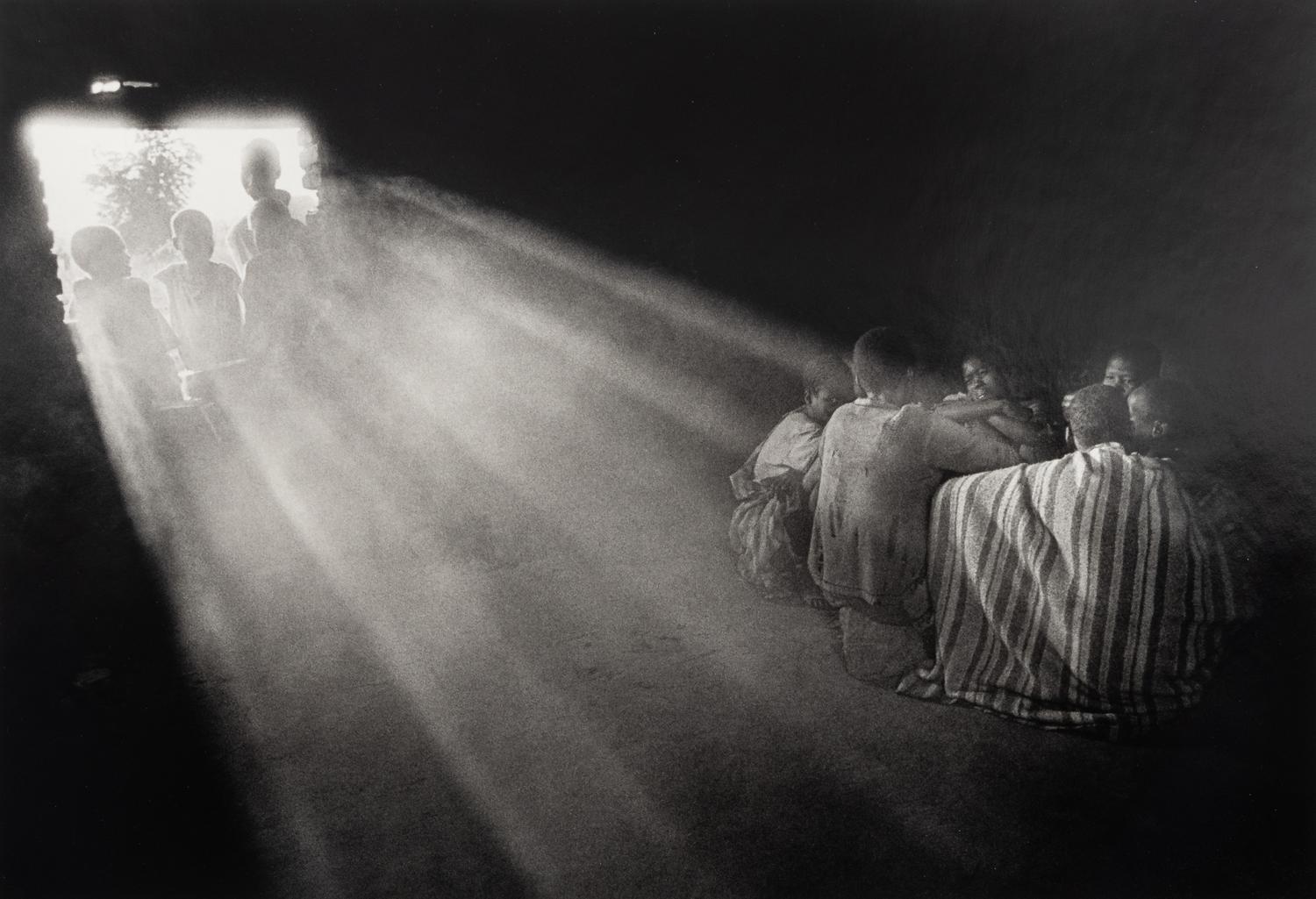 Sebastião Salgado (born 1944) Boys fleeing from southern Sudan to avoid being forced to fight in the civil war, heading for the refugee camps of northern Kenya, Southern Sudan, 1993
