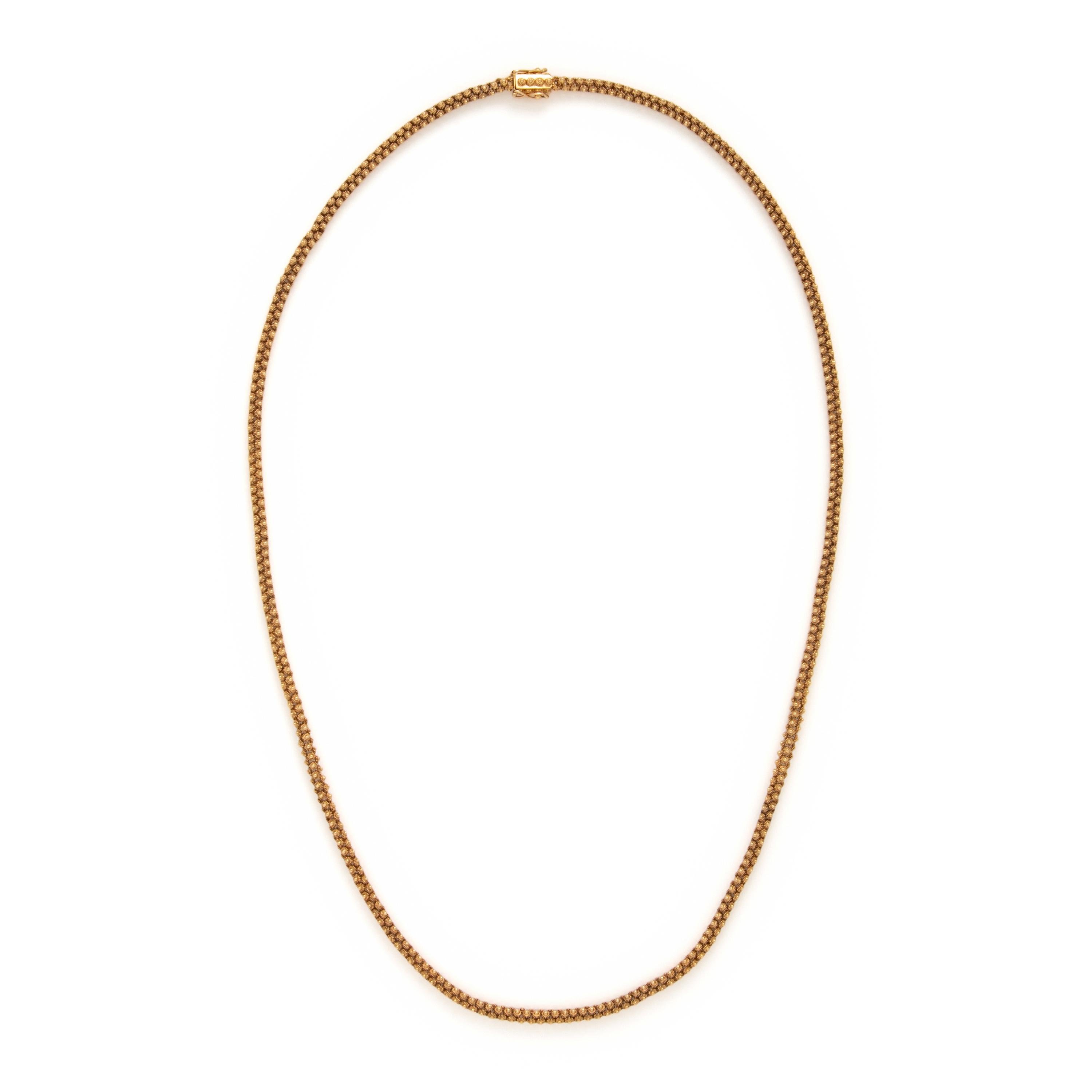 Yellow Gold Chain Necklace