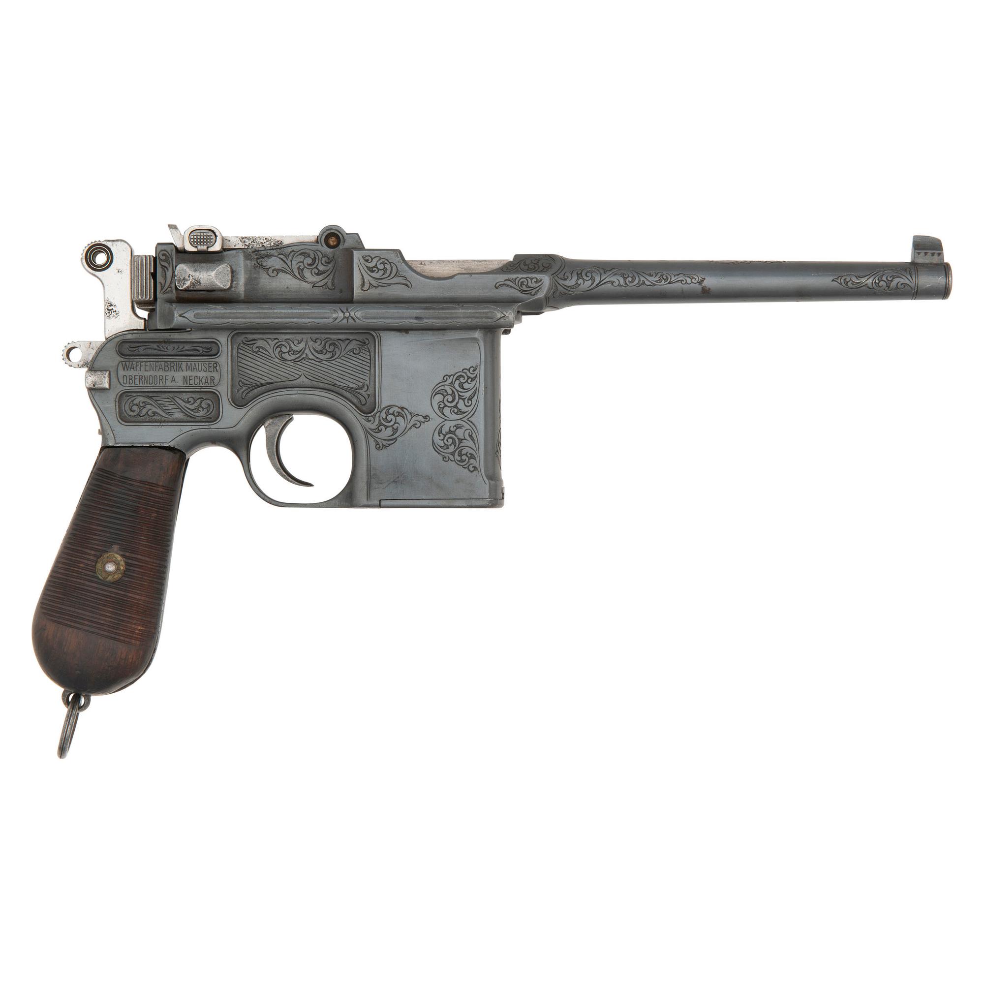 ** Engraved Mauser C96