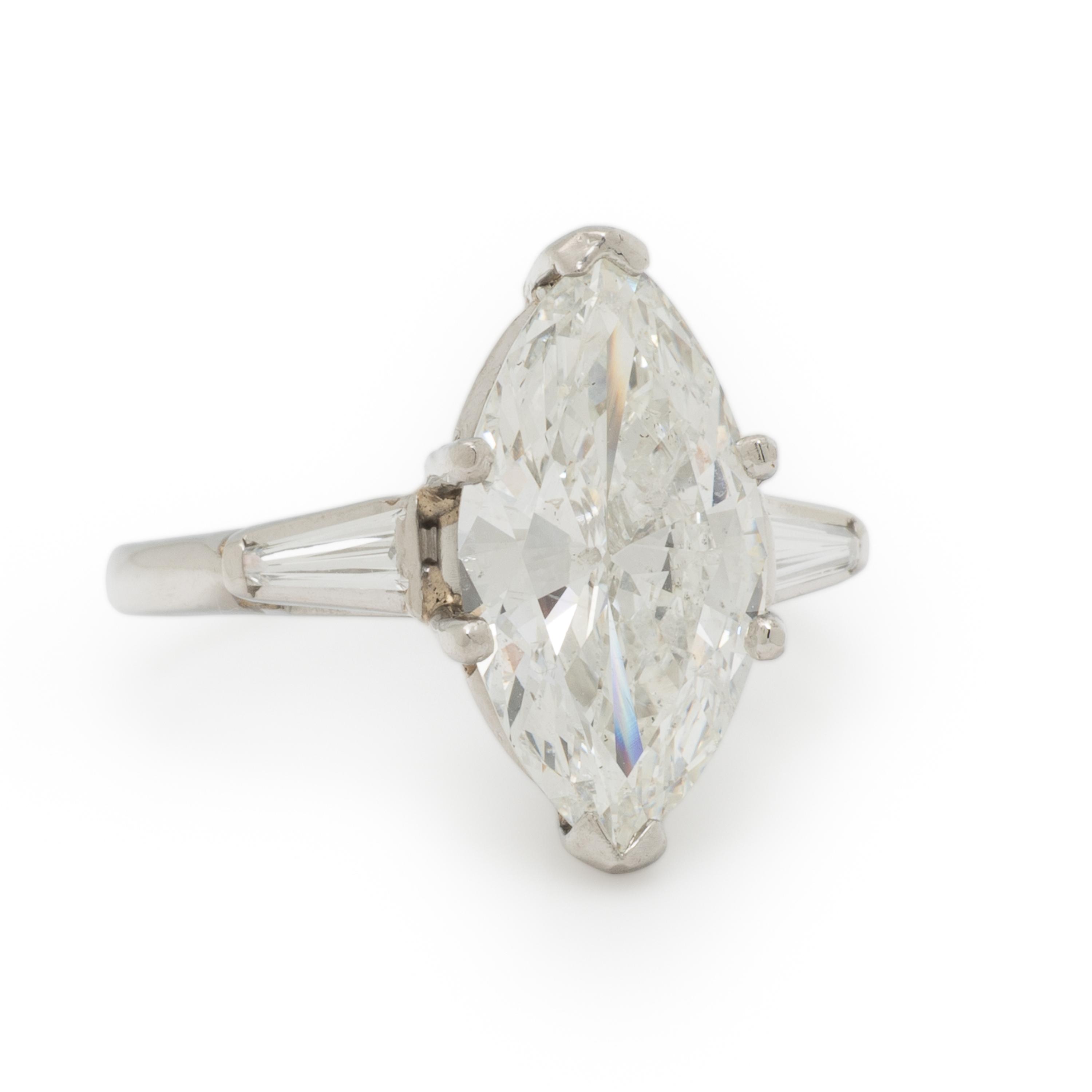 Laser-Drilled Diamond and Platinum Ring